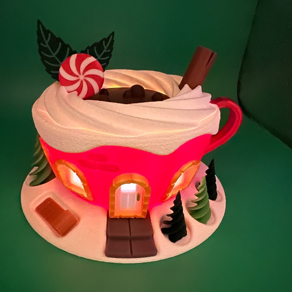 Coffee Cup Fairy House 3d printed - Picture 1 of 3